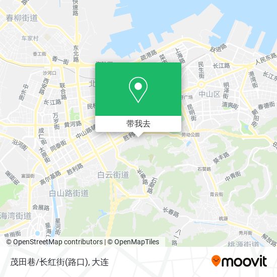 茂田巷/长红街(路口)地图