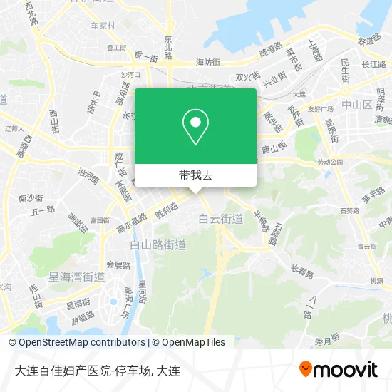 大连百佳妇产医院-停车场地图