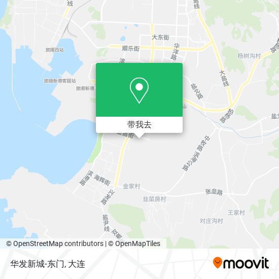 华发新城-东门地图