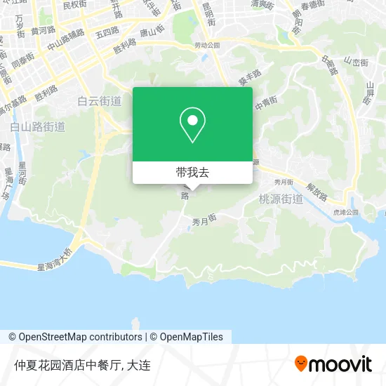 仲夏花园酒店中餐厅地图