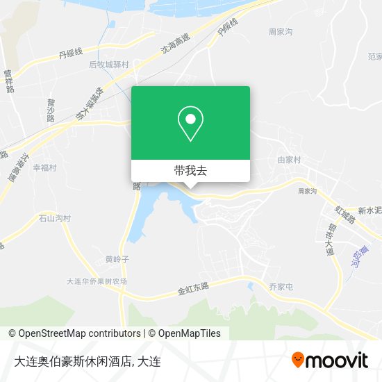 大连奥伯豪斯休闲酒店地图