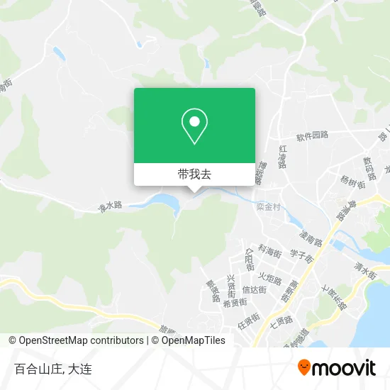 百合山庄地图