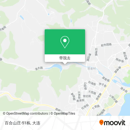 百合山庄-51栋地图