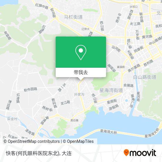 快客(何氏眼科医院东北)地图
