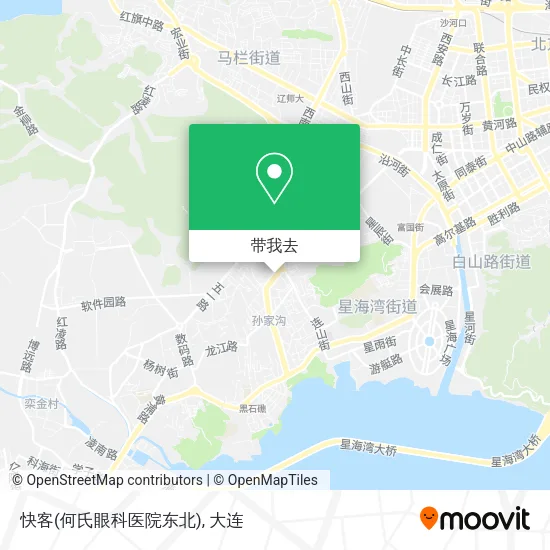 快客(何氏眼科医院东北)地图