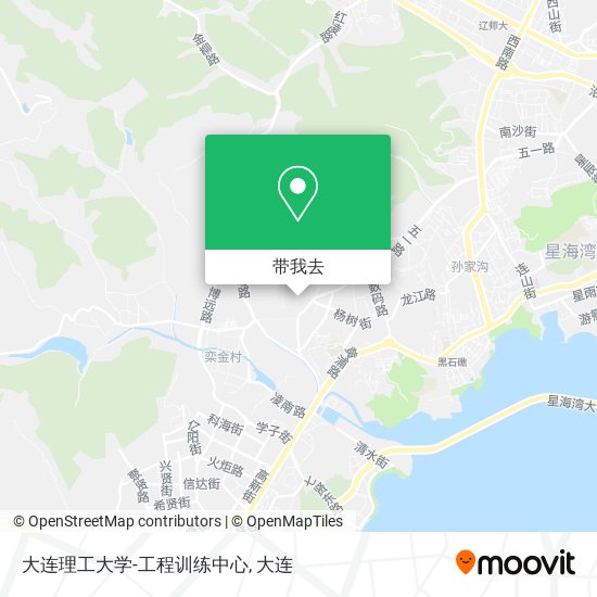 大连理工大学-工程训练中心地图