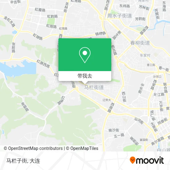 马栏子街地图