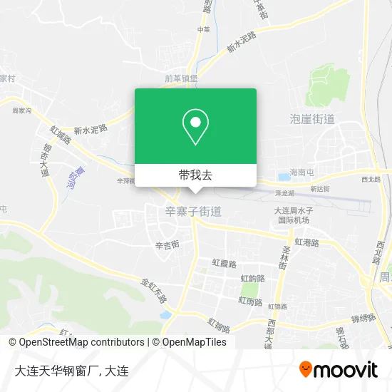 大连天华钢窗厂地图