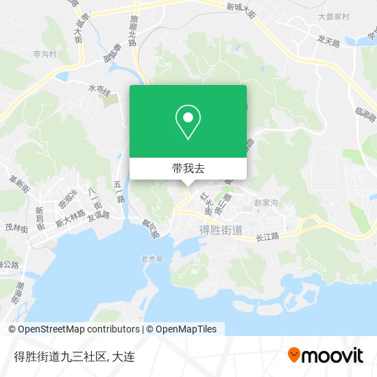 得胜街道九三社区地图