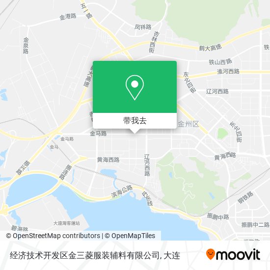 经济技术开发区金三菱服装辅料有限公司地图