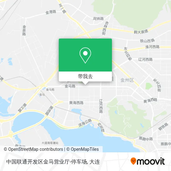 中国联通开发区金马营业厅-停车场地图