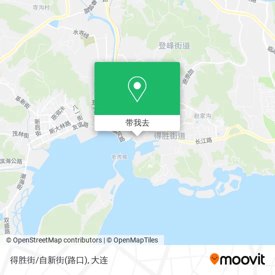 得胜街/自新街(路口)地图