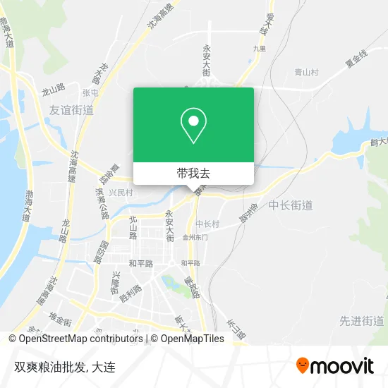 双爽粮油批发地图