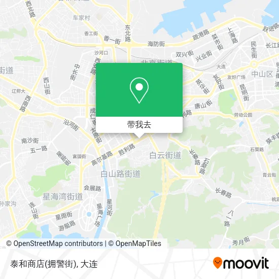泰和商店(拥警街)地图