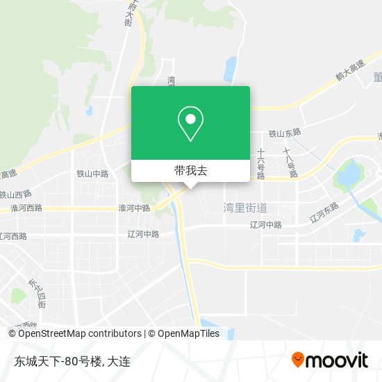 东城天下-80号楼地图