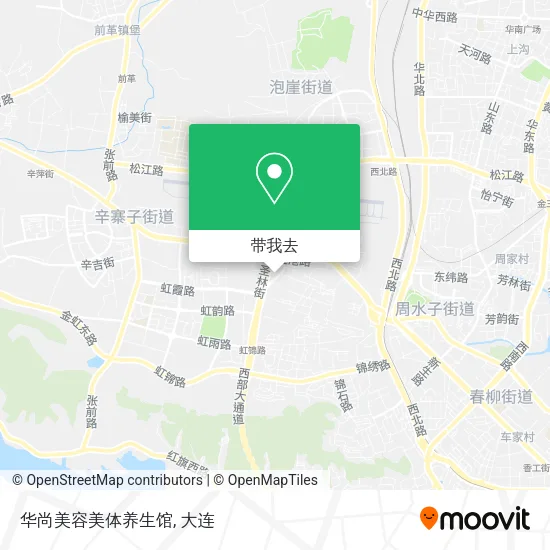 华尚美容美体养生馆地图