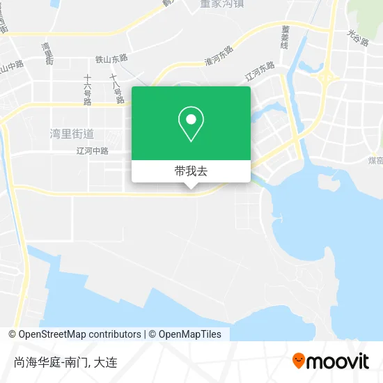 尚海华庭-南门地图