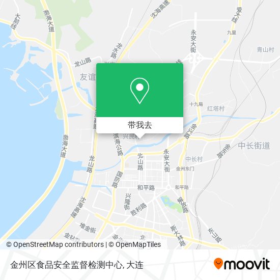 金州区食品安全监督检测中心地图