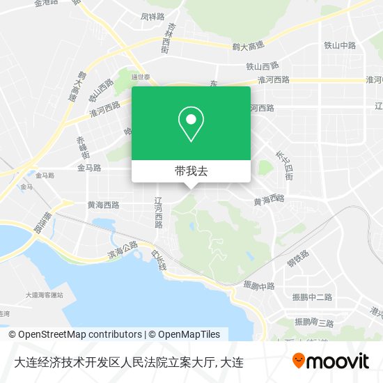 大连经济技术开发区人民法院立案大厅地图