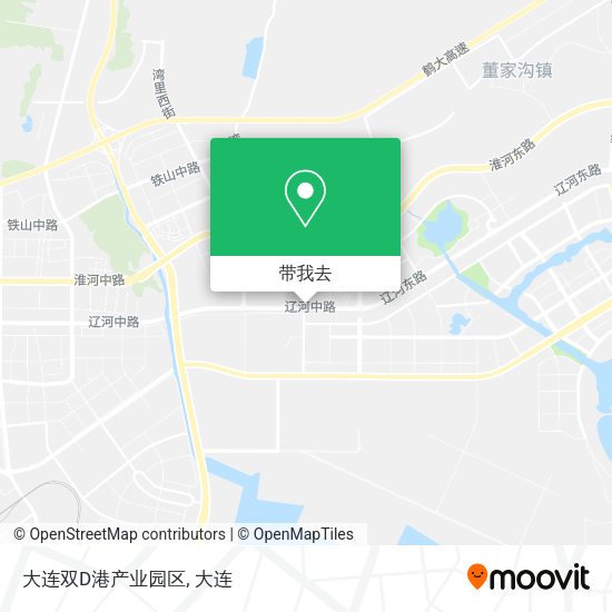 大连双D港产业园区地图