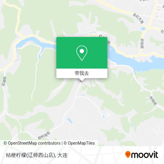 桔梗柠檬(辽师西山店)地图