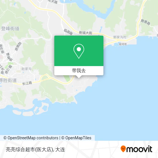 亮亮综合超市(医大店)地图