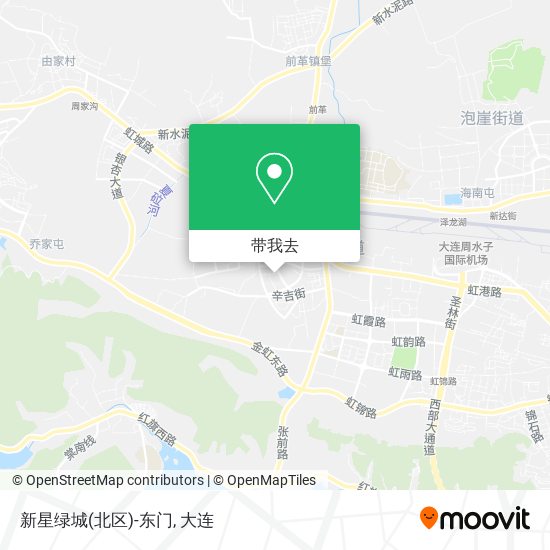 新星绿城(北区)-东门地图