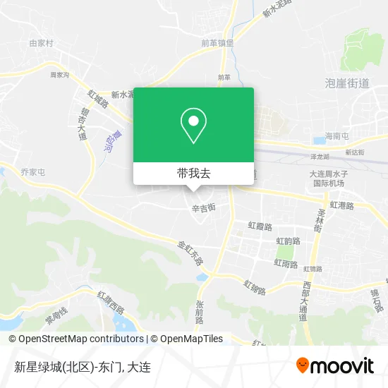 新星绿城(北区)-东门地图