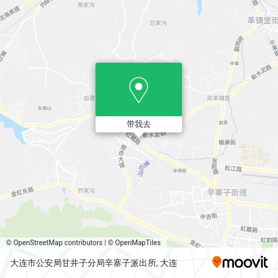 大连市公安局甘井子分局辛寨子派出所地图