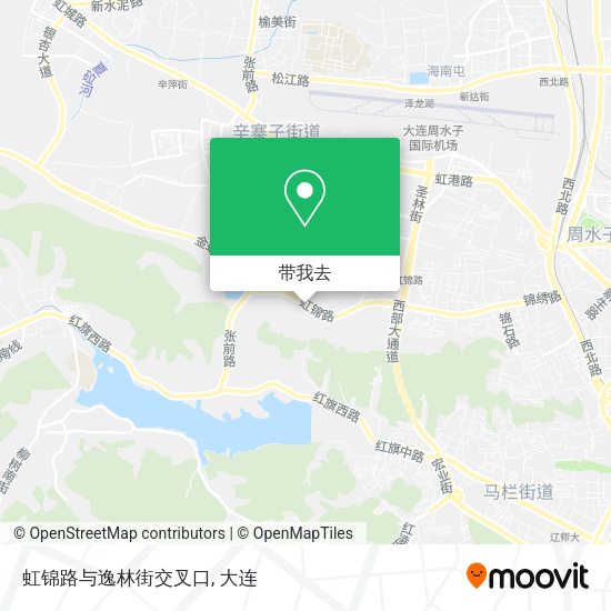 虹锦路与逸林街交叉口地图