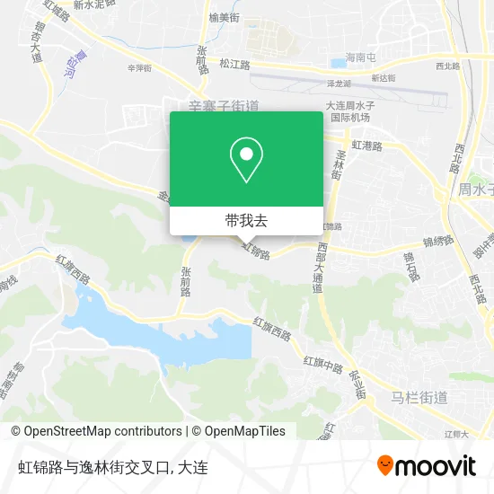 虹锦路与逸林街交叉口地图