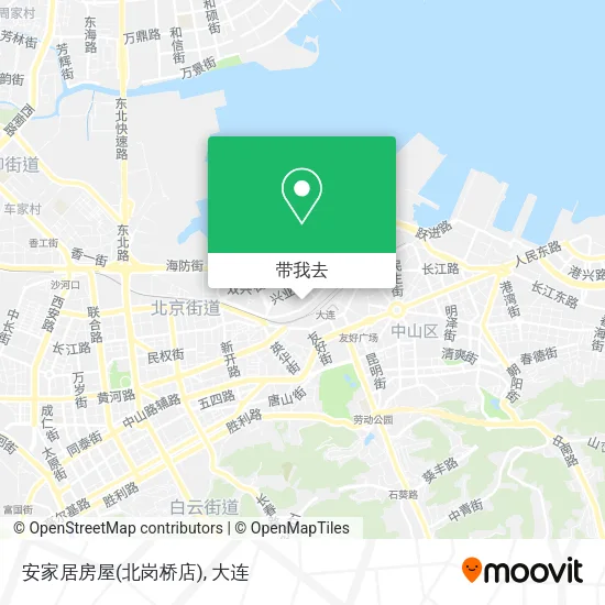 安家居房屋(北岗桥店)地图