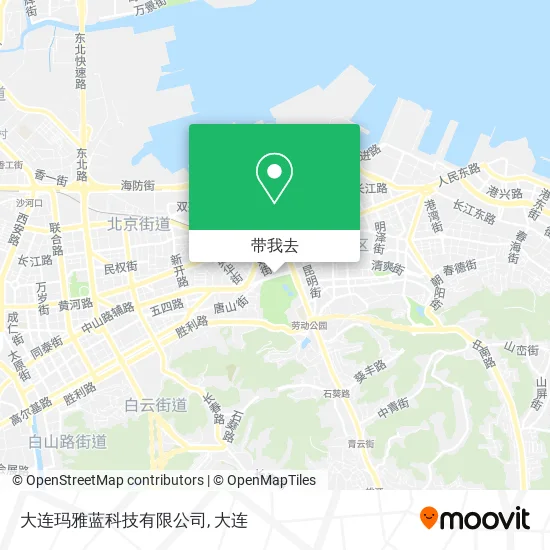 大连玛雅蓝科技有限公司地图