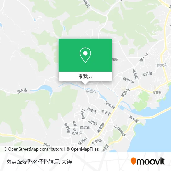 卤垚烧烧鸭名仔鸭脖店地图