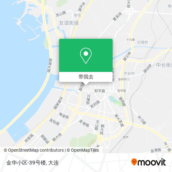 金华小区-39号楼地图