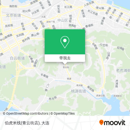 伯虎米线(青云街店)地图