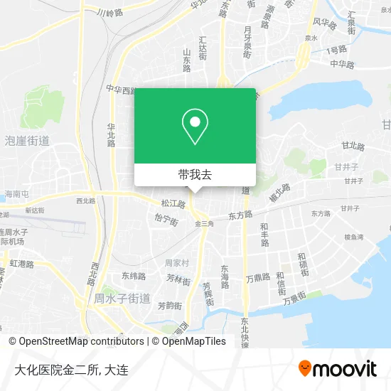 大化医院金二所地图