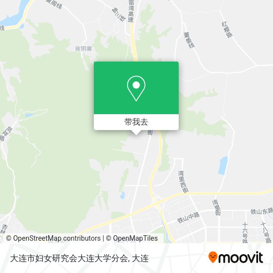 大连市妇女研究会大连大学分会地图