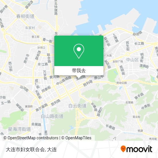 大连市妇女联合会地图