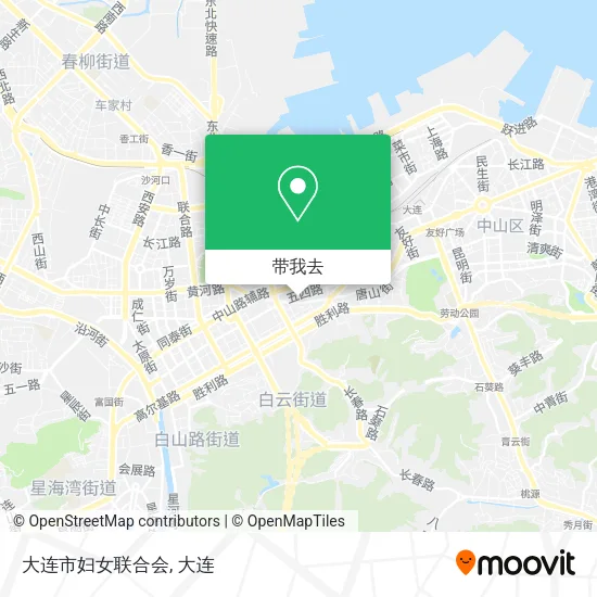 大连市妇女联合会地图