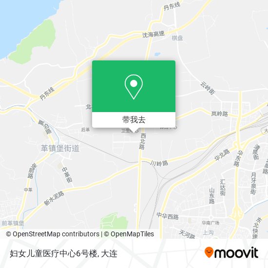 妇女儿童医疗中心6号楼地图