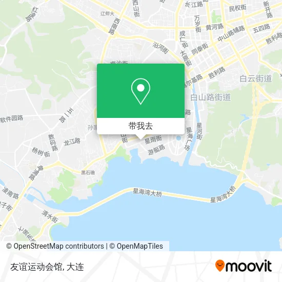 友谊运动会馆地图