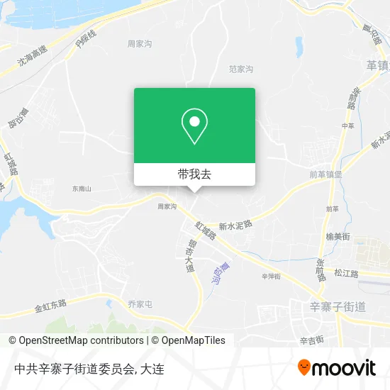 中共辛寨子街道委员会地图