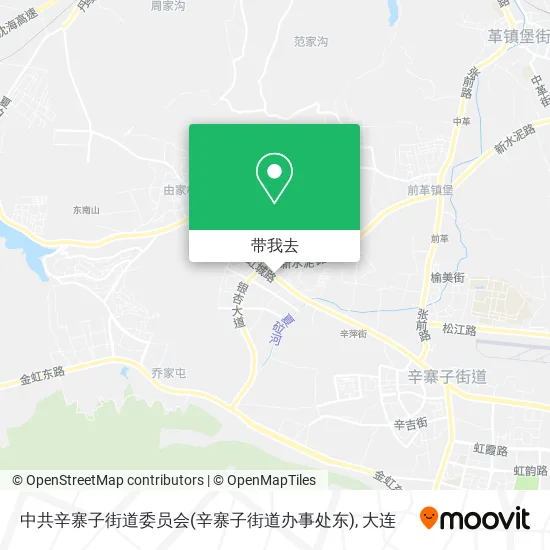中共辛寨子街道委员会(辛寨子街道办事处东)地图