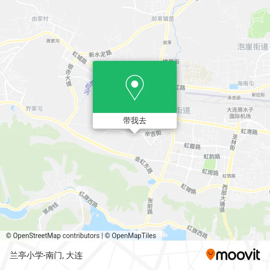 兰亭小学-南门地图