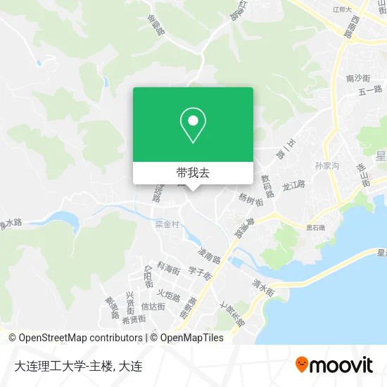 大连理工大学-主楼地图