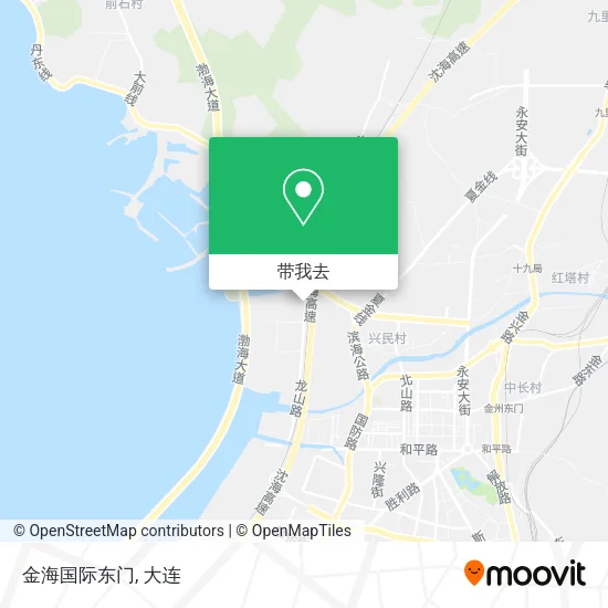 金海国际东门地图
