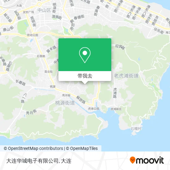 大连华城电子有限公司地图