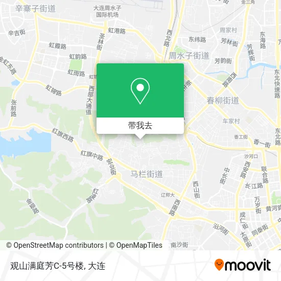 观山满庭芳C-5号楼地图