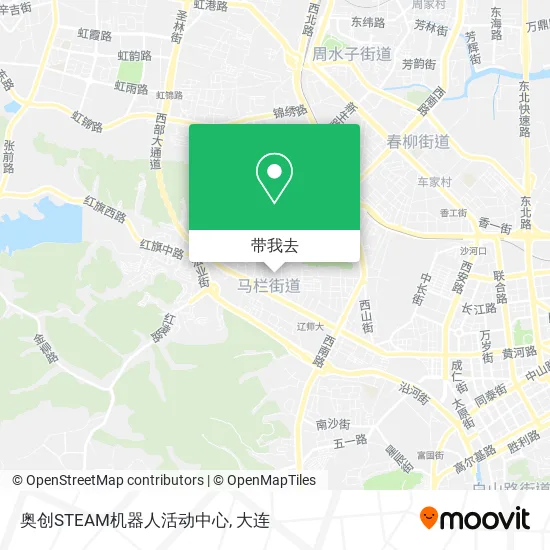 奥创STEAM机器人活动中心地图